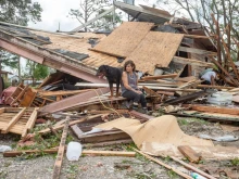 Damage from Hurricane Ida